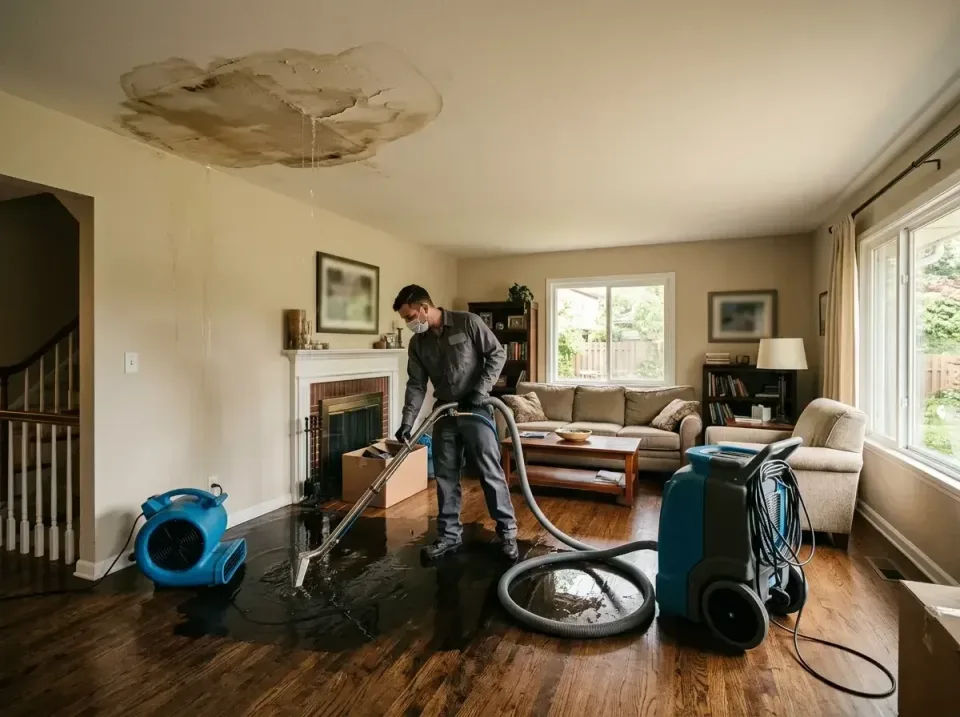 attic-pipe-burst-ceiling-drip-008 — frequently asked questions, Water Damage Restoration & Carpet Care in Dickson City, PA